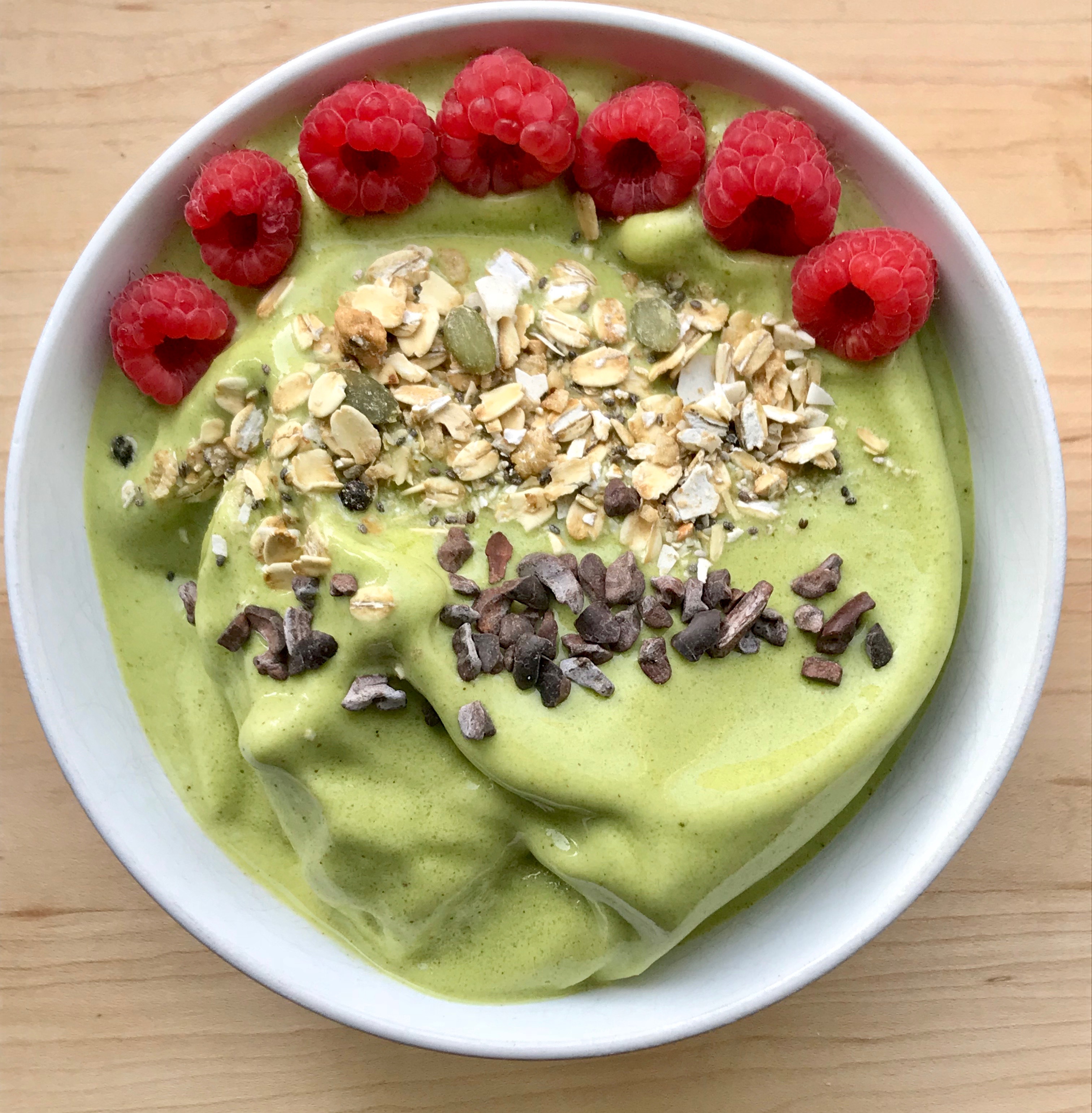 Matcha Green Tea Smoothie Bowl