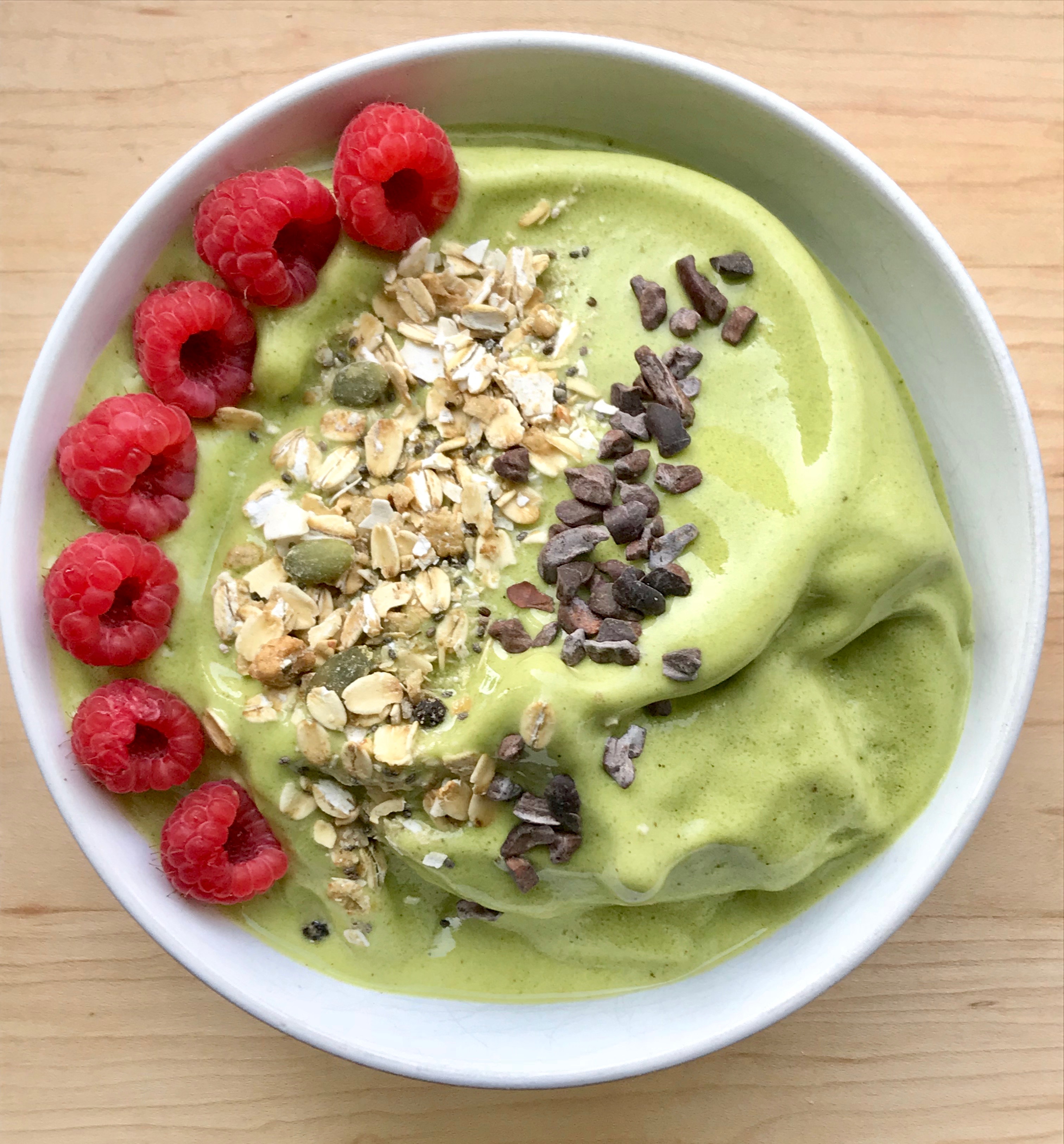 Matcha Green Tea Smoothie Bowl